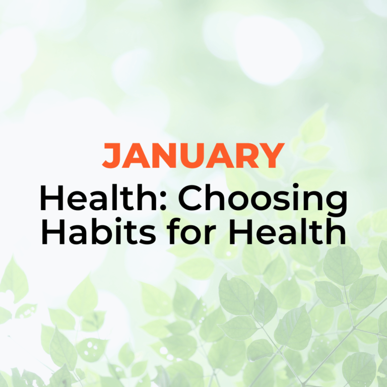 Midland Area Wellbeing Coalition - January Topic - Choosing Habits for Health