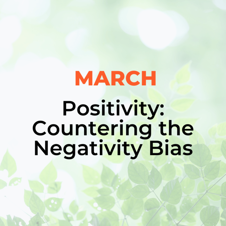 Midland Area Wellbeing Coalition - March Topic - Positivity: Countering the negativity bias